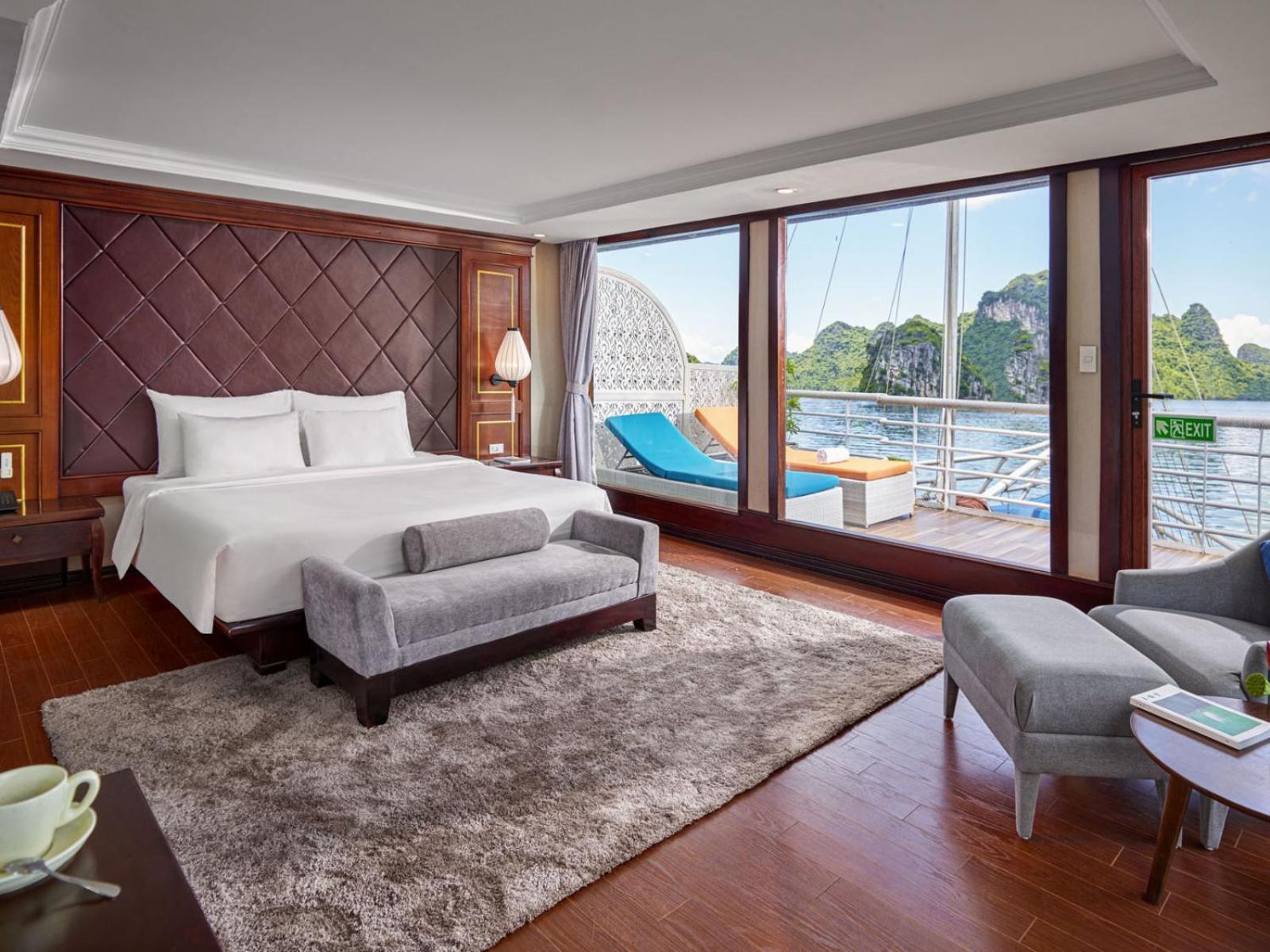 Hotel Halong Luxury Cruise à Hạ Long Extérieur photo